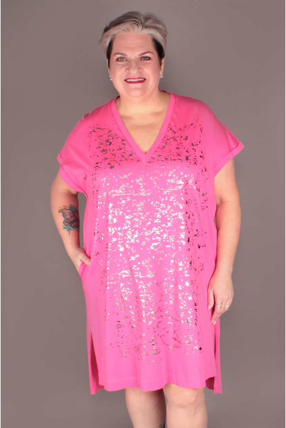 Robe / Tunique Mat Fushia Robe / Tunique Mat Fushia